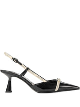 Jimmy Choo Patent Leather Camila 65 Slingback Pumps Black black