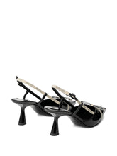 Jimmy Choo Patent Leather Camila 65 Slingback Pumps Black black