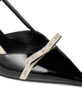 Jimmy Choo Patent Leather Camila 65 Slingback Pumps Black black