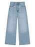 Ganni Baggy Organic Cotton Denim Jeans in Clear Blue Clear Blue