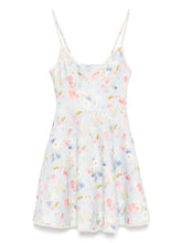 Zimmermann Lucky Linen Mini Dress Clear Blue