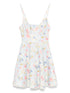 Zimmermann Lucky Linen Mini Dress Clear Blue