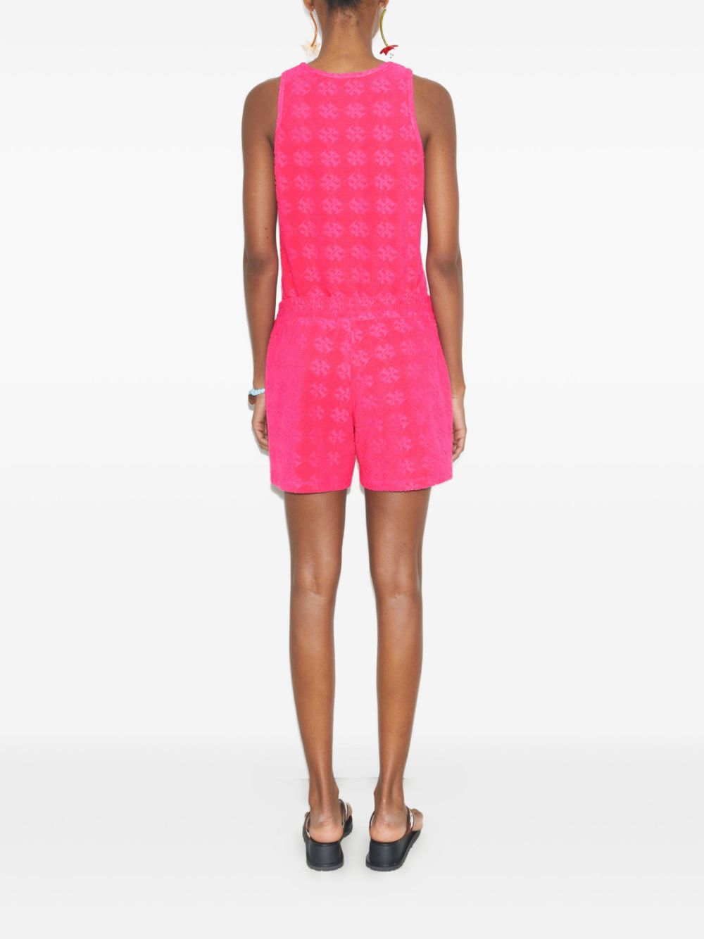 Tory Burch Terry tank top Fuchsia