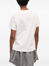 GANNI Animals Organic Cotton T-shirts White