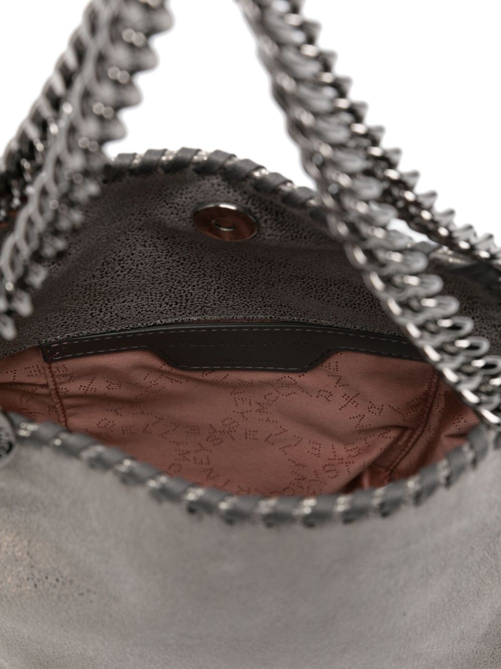 Stella McCartney Mini Falabella Grey Shoulder Bag grey