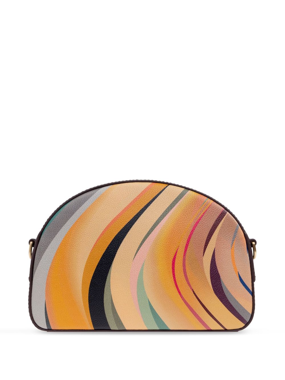 Paul Smith Swirl Leather Crossbody Shoulder Bag Multicolour