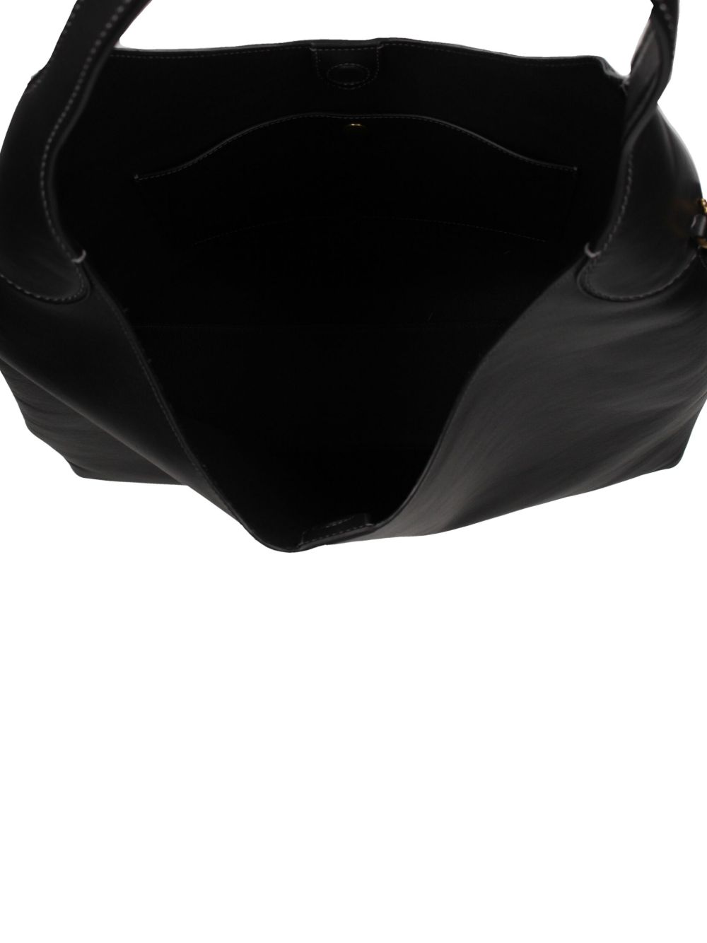 Coach Brooklyn 39 Grained-Leather Hobo Bag Black