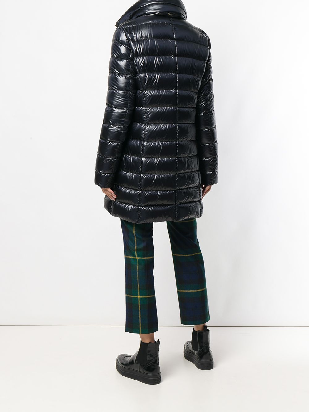 Herno Maria Midi Down Jacket Black