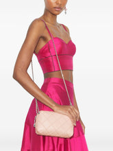 Tory Burch Fleming Small Quilted Leather Crossbody Bag Pink