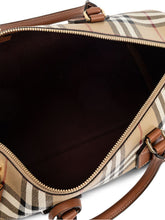 Burberry Medium Check Bowling Bag Beige