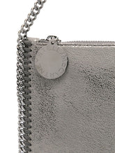 Stella McCartney Falabella Chain-Link Shoulder Clutch Bag Silver