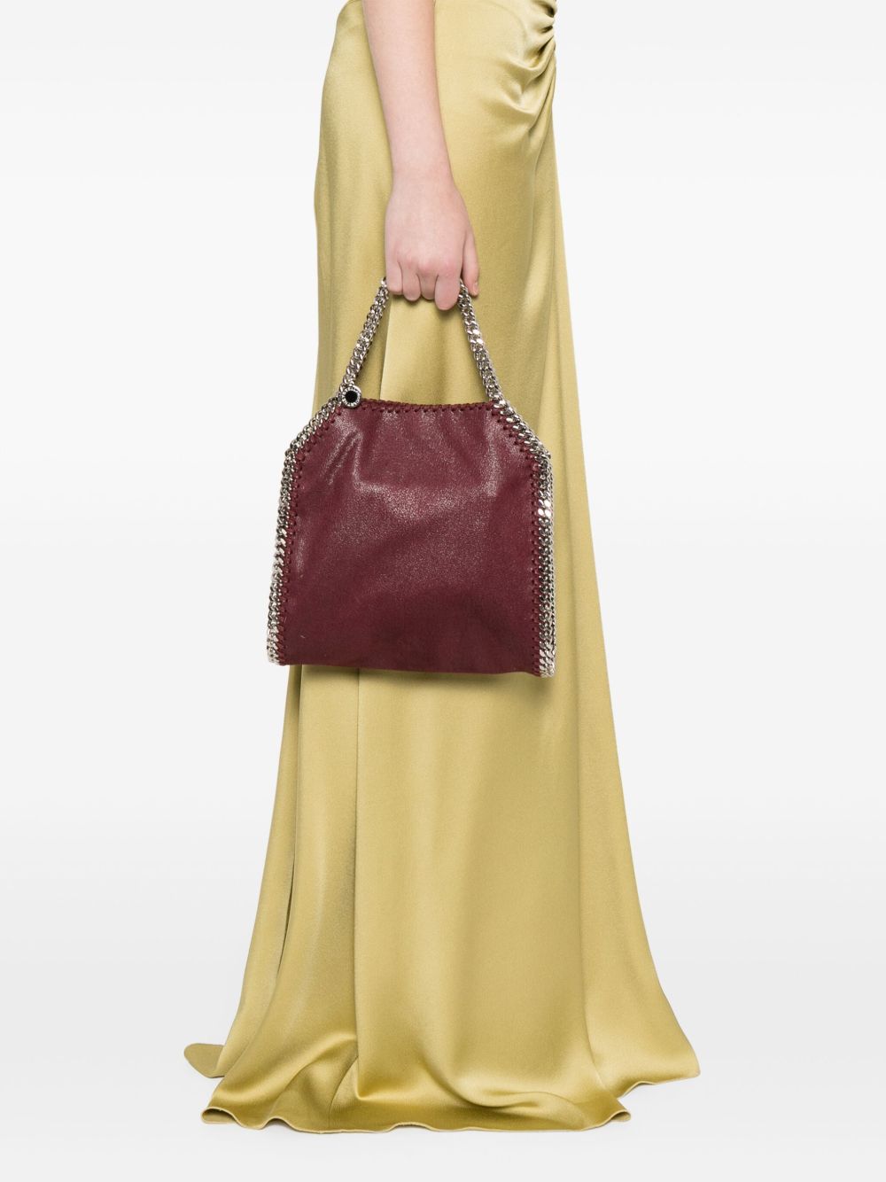 Stella McCartney Falabella Mini Handbag in Bordeaux