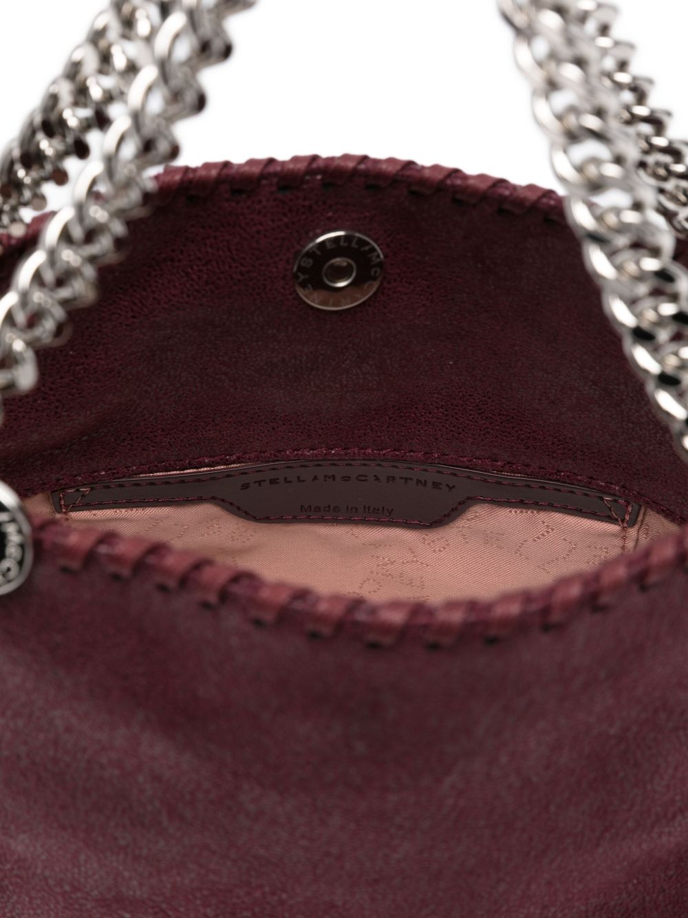 Stella McCartney Falabella Mini Handbag in Bordeaux