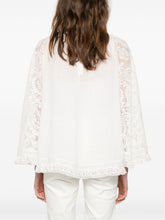 Zimmermann Ascension Lace-Panel Tunic Dress Beige