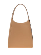 Tory Burch Romy Leather Hobo Bag Light Brown