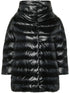 Herno Quilted Padded Down Cape Black Black
