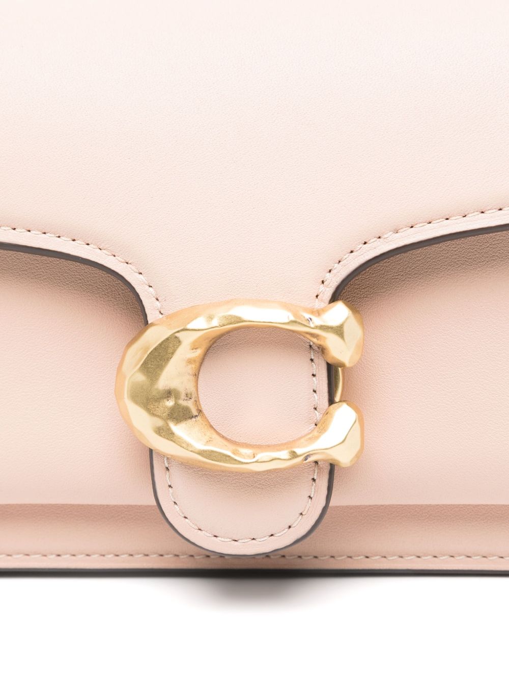 Coach Tabby 20 Grained-Leather Shoulder Bag Beige