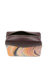 Paul Smith Swirl Leather Camera Crossbody Bag Multicolour