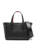 Christian Louboutin Cabata Mini Leather Tote Bag Black