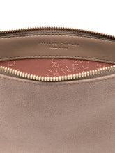 Stella McCartney Falabella chain-trimmed clutch bag beige