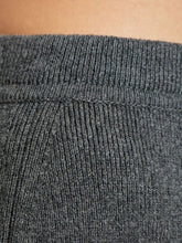 Tom Ford Ribbed Cashmere-Blend Midi Skirt Grey