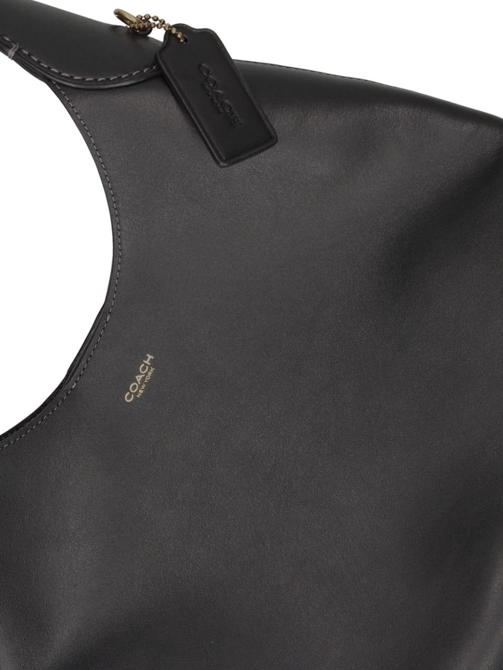 Coach Brooklyn 28 Leather Hobo Bag Black