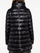 Herno Quilted Down Midi Jacket Black