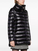Herno Quilted Down Midi Jacket Black