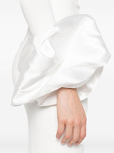 Solace London Off-Shoulder Ruffle-Cuff Maxi Dress Beige Beige