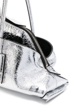The Attico La Passeggiata Small Shoulder Bag Silver Silver