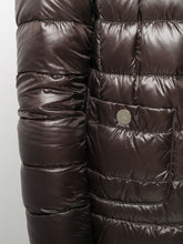 Herno Quilted Goose Down Midi Jacket Brown brown