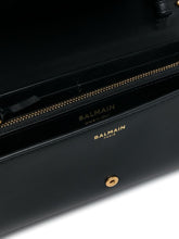 Balmain B-Buzz Lambskin Wallet on Chain Black Black