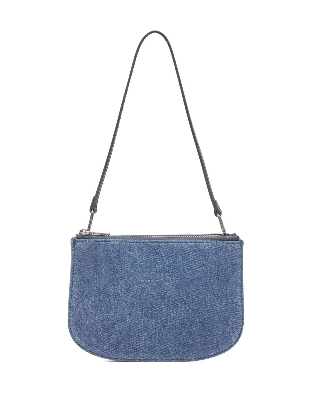 Diesel 1DR Twin Denim Shoulder Bag Clear Blue