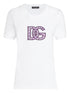 Dolce & Gabbana Cotton Logo Crewneck T-Shirt White White