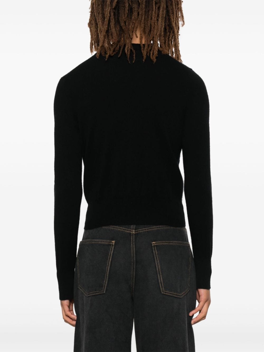 EXTREME CAshMERE Cashmere Buttoned Cardigan Black black