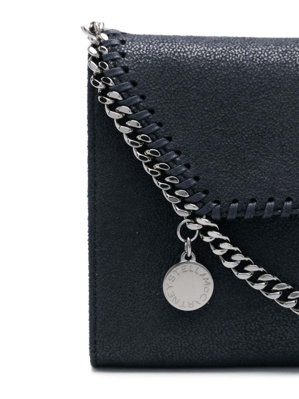 Stella McCartney Falabella Chain Wallet on Chain Midnight Blue Blue