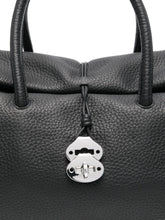 Zanellato Dotta Centauro XL Black Leather Handbag Black