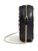 Valentino Garavani Rockstud Leather Mini Clutch Bag Black