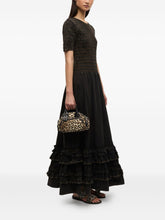 Ganni Nylon Small Duffle Bag Brown