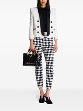 Balmain 1945 Soft PB-Monogrammed Crinkled Small Leather Tote Bag Black