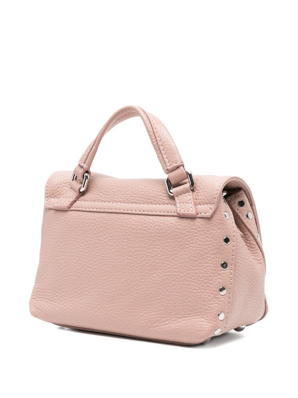 Zanellato Postina Daily Baby Leather Top Handle Bag Pink