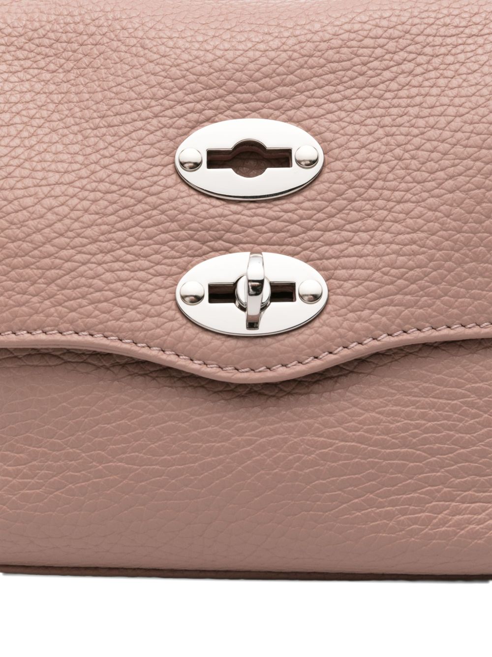 Zanellato Postina Daily Baby Leather Top Handle Bag Pink