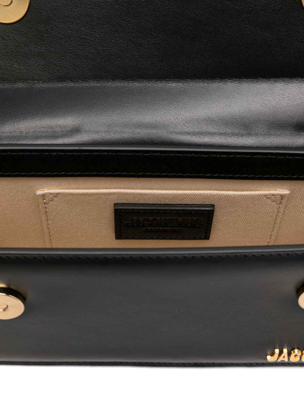 Jacquemus The Long Chiquito Leather Shoulder Bag Black