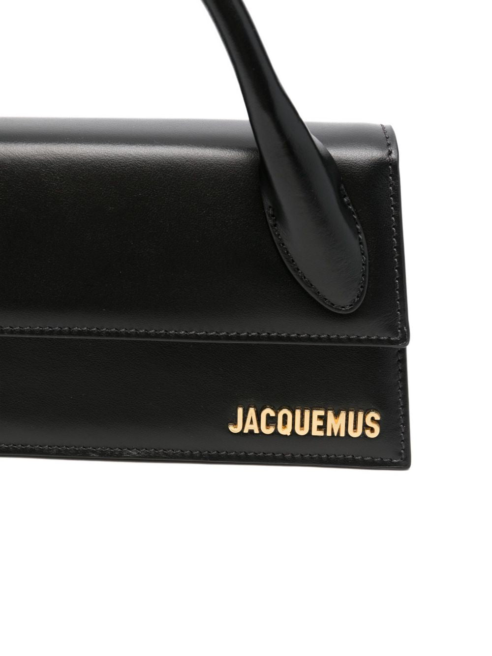 Jacquemus The Long Chiquito Leather Shoulder Bag Black