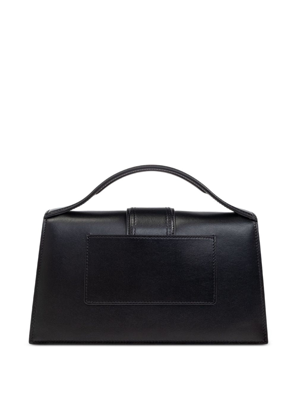 JACQUEMUS The Big Child Patent Leather Shoulder Bag Black
