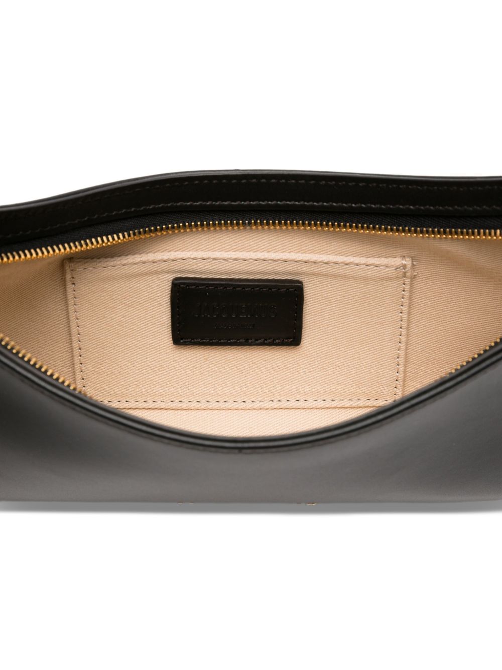 JACQUEMUS The Bisou Perle Embellished Black Shoulder Bag black