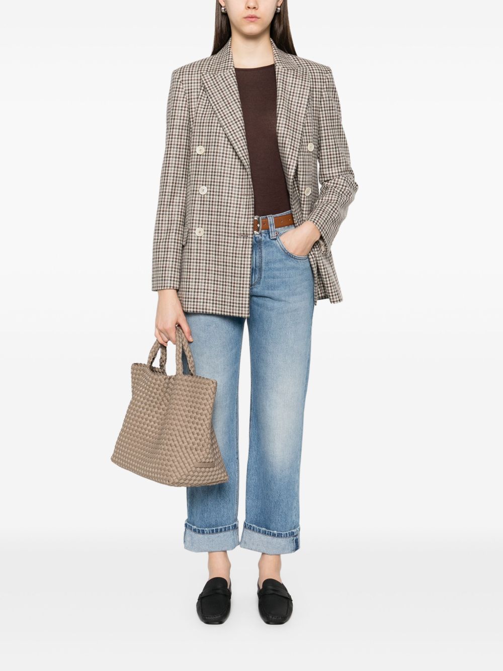 Brunello Cucinelli Cashmere Boat-Neck Sweater Brown