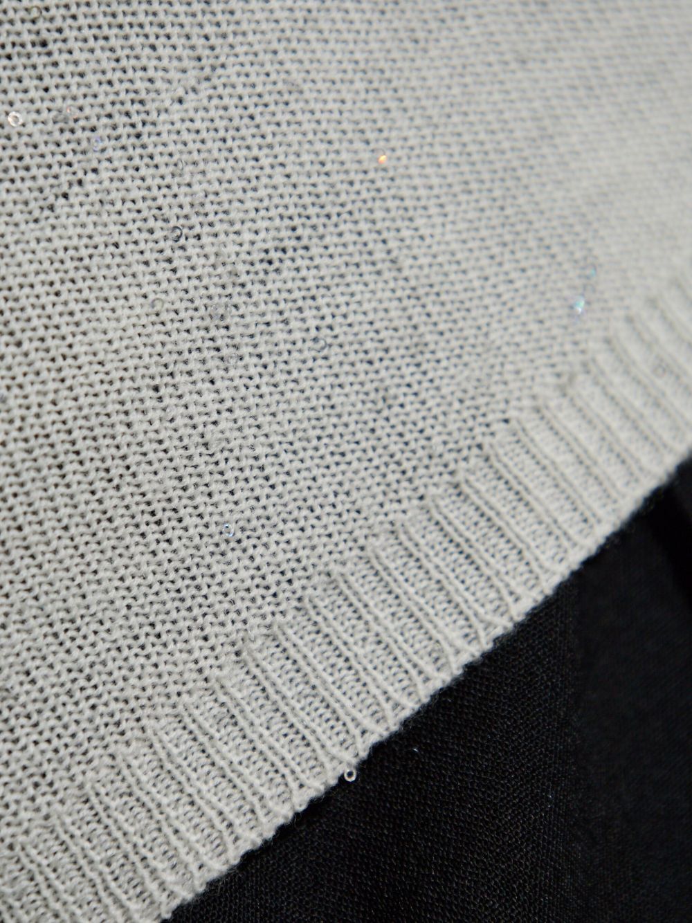 Fabiana Filippi Crewneck Wool Sweater White White