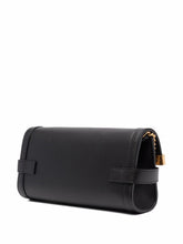 Balmain B-Buzz 23 Leather Shoulder Bag Black