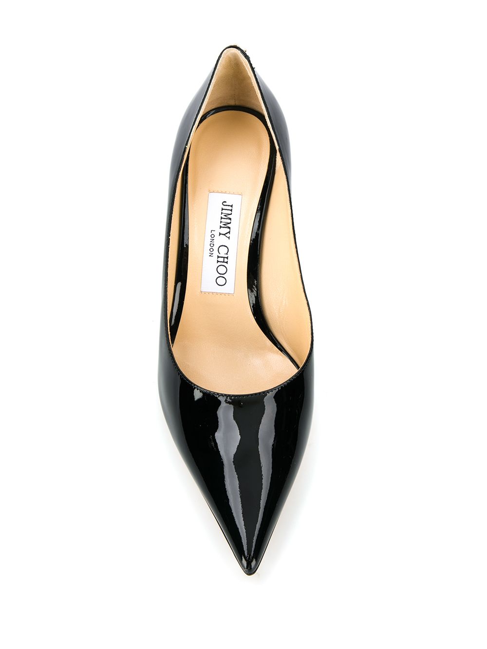 Jimmy Choo Love 65 Patent Leather Pumps Black